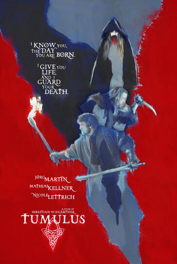 Poster for the short film "Tumulus." Poster for the short film "Tumulus."
