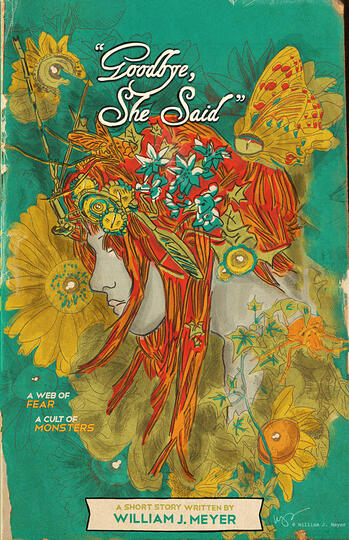 Poster for the short story "Goodbye, She Said." Poster for the short story "Goodbye, She Said."