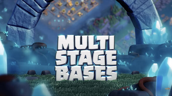 The words "multi stage bases" sitting in an underground grotto or something. The words "multi stage bases" sitting in an underground grotto or something.