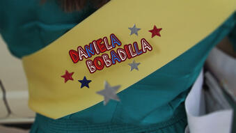 Title still from 'Rosita Lopez For President.'